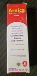 Arnica Cream 1.05OZ Exp: 8/28. Fixed Price $11.00.