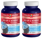 Brain & Memory Booster (2 Bottles, 120 Capsules). Fixed Price $31.11.