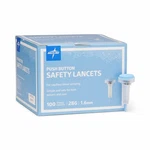 Medline Sterile Safety Lancets, Push-button Activation, Blood Glucose Testing.... Fixed Price $19.45.