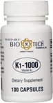 Bio-tech K1-1000 Vitamin K-1 Capsules. Fixed Price $39.70.