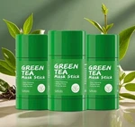 3PCS Green Tea Mask Stick Facial Cleansing Oil Acne Blackhead Control Deep. Fixed Price $8.99.