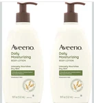 Aveeno Daily Moisturizing Body Lotion,two 18 Oz Bottles ( 20 Available. Fixed Price $16.00.