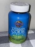 Garden Of Life Vitamin Code Kids Gummies Multi Iron 90 Count Exp 2/2026 Orange. Fixed Price $9.09.