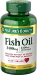 Natures Bounty Fish Oil With OMEGA-3 Dietary Supplement Softgel 2400MG 90 Count. Fixed Price $31.16.