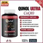 Qunol Ultra COQ10 - 100 Mg 150 Softgels New & Sealed Exp 1/28. Fixed Price $18.20.