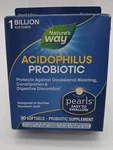 Natures Way Acidophilus Probiotic Pearls Supports Digestive 90 Softgels Exp 6/26. Fixed Price $19.00.