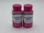 New (2) Natures Truth Postnatal Fenugreek 2000 Mg Capsules Non-gmo 100 Ct.. Fixed Price $19.99.