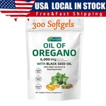 2 In 1 Oil Oregano 3000 Softgels Black Seed Herbal Supplement Us. Fixed Price $10.99.
