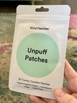 Kind Patches Unpuff Vegan Digestive Comfort Dandelion Fennel Ginger. Fixed Price $9.99.