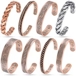 Magnetrx Pure Copper Magnetic Bracelets Men Therapy Arthritis Pain Cuff Bangles. Fixed Price $29.95.