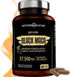 Mother Nature Organic Black Maca Capsules 50X Strength Energy Booster 180 Ct. Fixed Price $56.71.