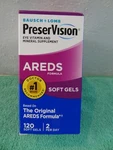 Bausch + Lomb Preservision Vitamin And Mineral SUPPLEMENT-120 Softgels EX-5/26. Fixed Price $13.29.