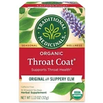 Traditional Medicinals Organic Throat Coat Tea Original With Slippery 16 Bag. Fixed Price $9.99.
