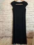 Vintage New Frontier Dress Womens Medium Black Capsule Minimalist Lagenlook. Fixed Price $6.25.