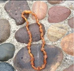 Baltic Amber Necklace 12 Child Size Authentic Certified Gift Bag Inc Handmade. Fixed Price $20.00.