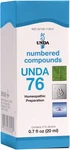Unda 76 Numbered Compounds Homeopathic Preparation 0.7 Fl Oz (pack Of 1). Fixed Price $43.54.