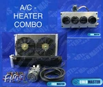 Coldmaster Universal Under Dash A/c Kit 228 Black Evaporator Heater Combo, 2A-V. Fixed Price $911.38.