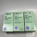 (3X) Hilma Natural Gas & Bloating Relief Herbal Supplement 28 Caps Ea Exp 05/26. Fixed Price $34.99.