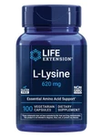 Lysine 620 Mg 100 Capsules Life Extension Essential Amino Acid Stress. Fixed Price $20.00.