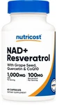Nutricost Nad+ (1000MG) With Resveratrol (100MG) 60 Capsules - 30 Servings. Fixed Price $19.98.