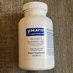 Pure Encapsulations Women's Nutrients 40+ - Multivitamin 90 Count (pack Of 1). Fixed Price $42.99.