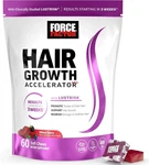 Force Factor Hair Growth Accelerator Soft Chews, Vitamins Women. Fixed Price $12.99.