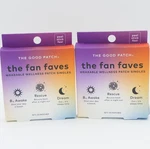 The Good Fan Faves Set Wearable Wellness Patches - Awake, Rescue & Dream. Fixed Price $10.88.