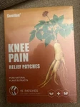 Sumifun Knee Pain Relief 15 Patches Natural Formula Plant Extracts Ginseng. Fixed Price $22.00.
