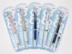 Limited Edition Uni Alpha Gel Mechanical Pencils Soft Grip Slim Body Gold Pink. Fixed Price $12.86.