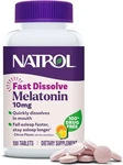Natrol Fast Dissolve Melatonin Mg, Supplements Restful Sleep, 100 Tablets. Fixed Price $14.00.