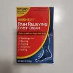 Magnilife Pain Relieving Foot Cream Soothing Relief 4OZ Soreness/burning/itching. Fixed Price $15.99.