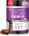 Dog Allergy Chews 200CT - And Itching Skin Relief Anti Im. Fixed Price $48.26.