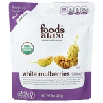 Organic White Mulberries, Dried, 8 Oz (227 G). Fixed Price $15.31.