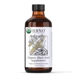 Hbno Organic Black Seed Oil - Huge 8OZ (240ML) Glass Fl (pack Of 1). Fixed Price $26.63.