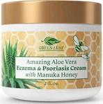Manuka Honey Eczema Cream Moisturizing Lotion For Psoriasis Relief - Itchy, D.... Fixed Price $32.87.