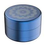 Flower Mill 2.5" Next Gen Standard Hand Grinder Herb Spice Tobacco Aluminum Blu. Fixed Price $44.99.