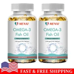 Omega Fish Oil Capsules 3X Strength 3600MG Epa & Dha, Highest Potency 240CAPS. Fixed Price $21.99.