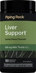Liver Support 90 Vegetarian Capsules Herbal Detox Formula By Piping Rock. Fixed Price $13.49.