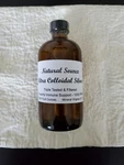 Two Bottles Of Natural Source Ultra Colloidal Silver - (2) 8 Oz Glass. Fixed Price $26.50.