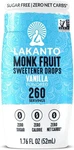 Lakanto Monk Fruit Extract Drops Liquid Sweetener - Zero Crie,. Fixed Price $12.99.