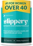 Voomvaya Slippery - Vaginal Moisturinzing Formula Women 40+ 60 Ct 07/2027. Fixed Price $16.95.