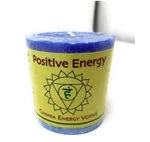 Aloha Bay Chakra Energy Positive (visuddha) - 4 Votives. Fixed Price $10.00.