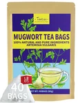 Mugwort Bags - Natural Dried Herb Tea, Caffeine Free, 40. Fixed Price $14.34.
