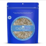 Capsuline Size Empty Gelatin Capsules, Clear - 1500 Count Gluten F. Fixed Price $15.50.