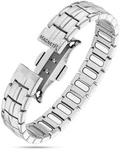 Magnetrx Magnetic Bracelets 5X Strength - Ellipsemax (5,000 Gauss), Silver. Fixed Price $91.74.