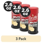 3 Pack,orville Redenbacher's White Cheddar Flavored Popcorn Seasoning, 2.6 Oz.. Fixed Price $9.64.
