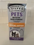 Sovereign Silver Bio-active Hydrosol For Pets Immune Support 16 Oz. 03/26. Fixed Price $14.99.