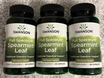 Swanson Full Spectrum Spearmint Leaf Mentha 400 Mg 180 Caps Digestive Health. Fixed Price $23.35.