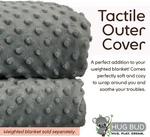 Hug Bud Outer Blanket Cover Only - Queen 60" X 80" Stone Gray. Fixed Price $61.27.