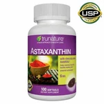 Trunature Astaxanthin 6 Mg., 100 Softgels * Fast Shipping. Fixed Price $35.95.